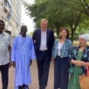 Coup d’envoi projet de rénovation urbaine ANRU 2 au Bois l’Abbé Juillet 2023