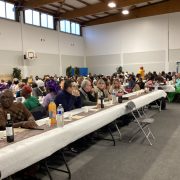 18ème Grand Repas Partage Mon Voisin = Mon Parent, au Bois l’Abbé, Champigny-sur-Marne Avril 2024