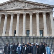Assemblée Nationale sur Invitation de Mr Mathieu Lefèvre, député 5ème circonscription du Val de Marne 13 février 2024