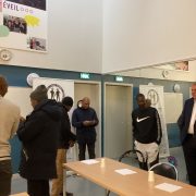 Rencontre des Papas Debout avec M. Laurent Jeanne au Bois l’Abbé, le 21 novembre 2024