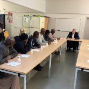 Rencontre des Papas Debout avec M. Laurent Jeanne au Bois l’Abbé, le 21 novembre 2024