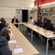 Rencontre des Papas Debout avec M. Laurent Jeanne au Bois l’Abbé, le 21 novembre 2024